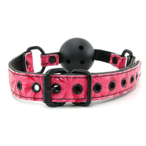 Дизайнерский дышащий красный кляп Luxury Fetish Ballgag БДСМ