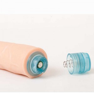 Вибратор реалистичный Max телесный 18,5 х 3,8 см (иной угол)