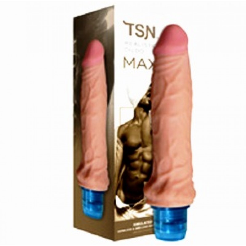 Вибратор реалистичный Max телесный 14,5 х 3,4 см