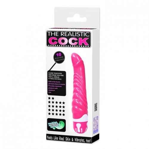 Хай-тек вибратор The Realistic Cock синий