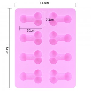 Форма Pecker Chocolate/Ice Tray Форма Pecker Chocolate/Ice Tray (иной угол)