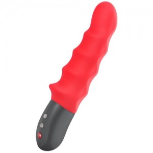 Пульсатор Fun Factory Stronic Surf, красный Пульсатор Fun Factory Stronic Surf, красный (иной угол)