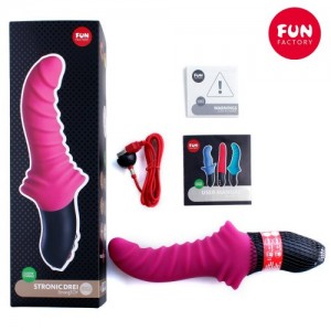 Пульсатор Fun Factory Stronic Drei ежевичный Пульсатор Fun Factory Stronic Drei ежевичный (иной угол)