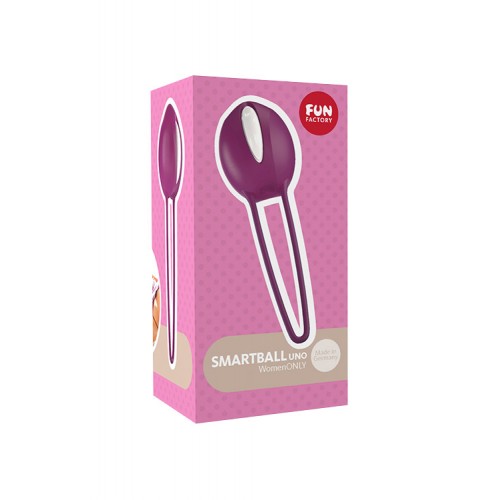 Шарик вагинльный Fun  Factory SMARTBALL UNO фиолетово-белый