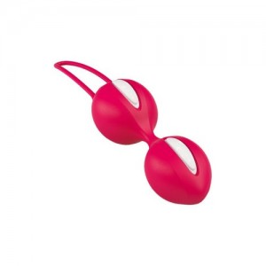 Шарики вагинальные Fun Factory Smartballs Teneo Duo красно-белые