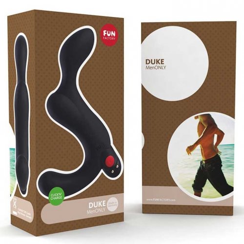 Стимулятор простаты  Fun  Factory Duke чёрный