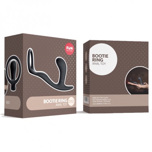 Анальная пробка с эрекционным кольцом Bootie Ring