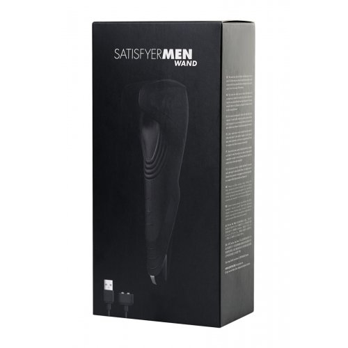 Нереалистичный мастурбатор Satisfyer Men Wand Vibrator
