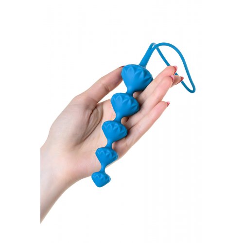 Набор анальных цепочек Satisfyer Beads,  розовый и синий