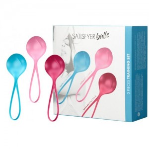 Набор из трех вагинальных шариков Satisfyer Balls Single