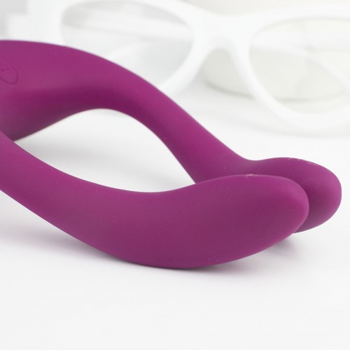 Многофункциональный вибратор для пар Satisfyer Partner Multifun 2 малиновый водонепроницаемый