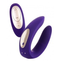 Вибратор для пар с пультом дистанционного управления Satisfyer Partner Plus Remote