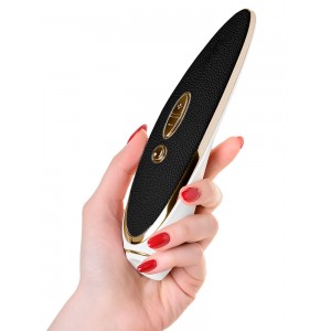 Вибратор Satisfyer Luxury Haute couture, с вакуум-волновым бесконтактным стимулятором, силикон, черный, 22см Вибратор Satisfyer Luxury Haute couture, с вакуум-волновым бесконтактным стимулятором, силикон, черный, 22см (иной угол)