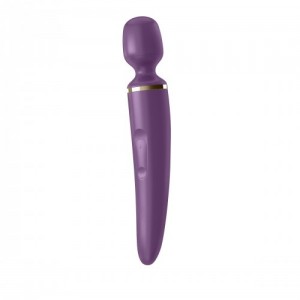 Перезаряжаемый вибромассажер Satisfyer Wand-er Woman фиолетовый