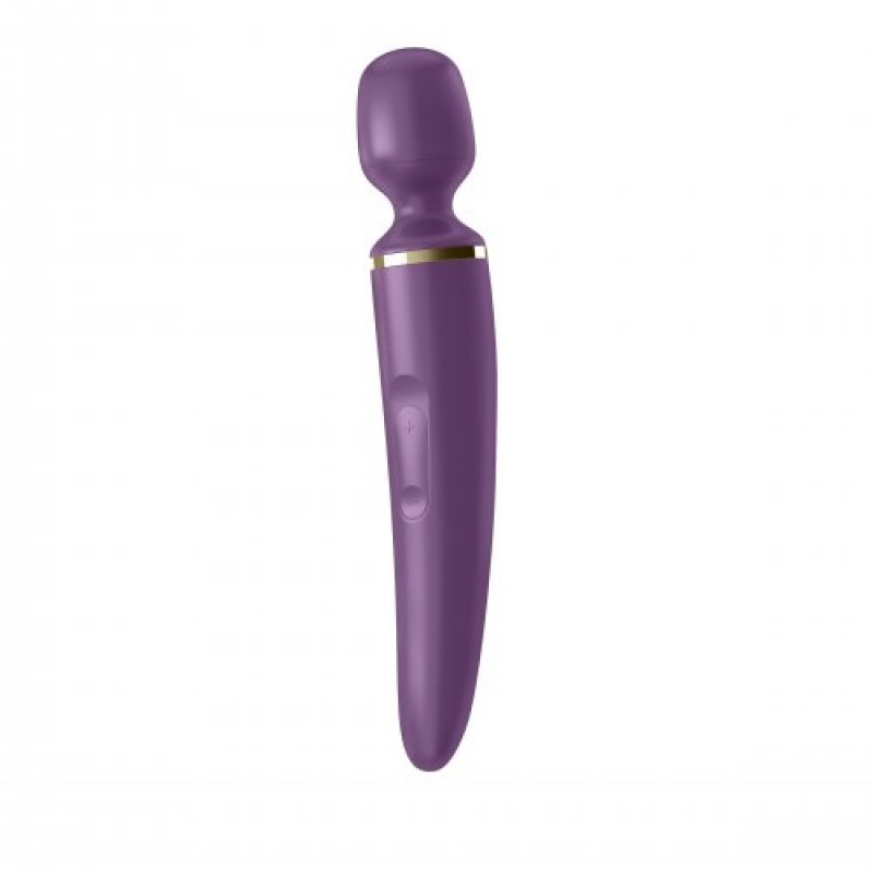 Перезаряжаемый вибромассажер Satisfyer Wand-er Woman фиолетовый