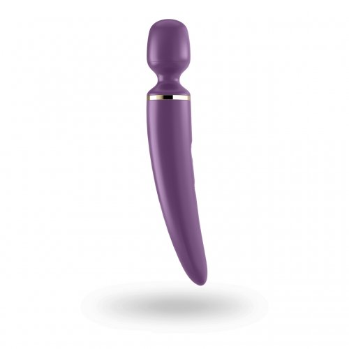 Перезаряжаемый вибромассажер Satisfyer Wand-er Woman фиолетовый