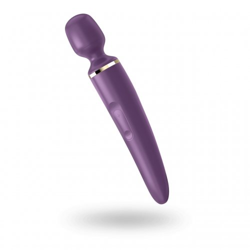 Перезаряжаемый вибромассажер Satisfyer Wand-er Woman фиолетовый