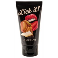 Гель ароматизированный Lick it белый шоколад 50 мл