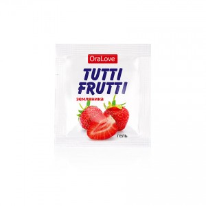 Гель TUTTI-FRUTTI ЗЕМЛЯНИКА 4 г.