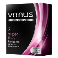 Презервативы VITALIS PREMIUM №3 super thin - супер тонкие