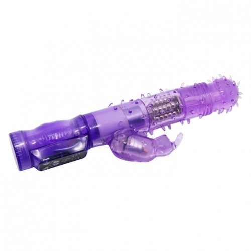 Вибратор с ротацией purple