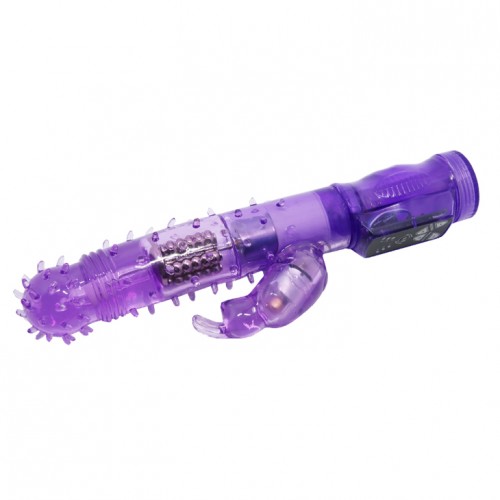 Вибратор с ротацией purple
