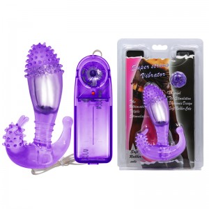 Вибро-стимулятор точки-G с анальным и клиторальным стимуляторами