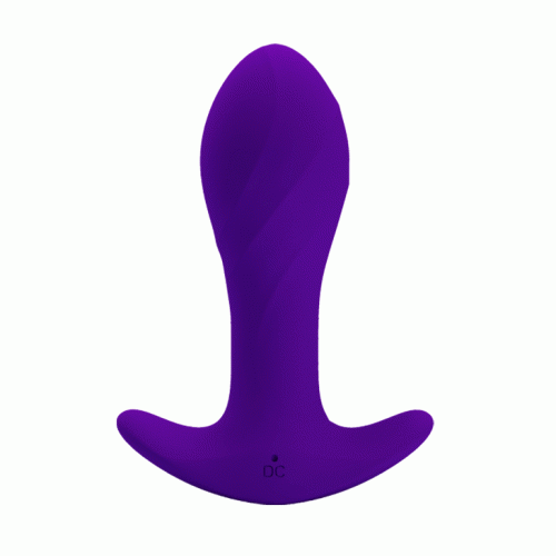 Анальная пробка с вибрацией Anal Plug Massager пурпурная