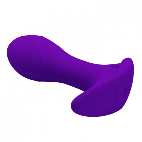 Анальная пробка с вибрацией Anal Plug Massager пурпурная