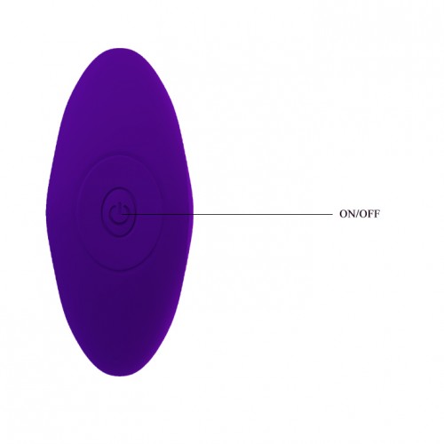 Анальная пробка с вибрацией Anal Plug Massager пурпурная