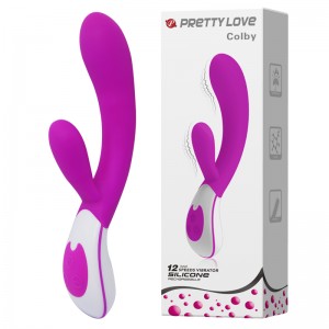 Вибромассажер G-spot с клиторальной стимуляцией перезаряжаемый