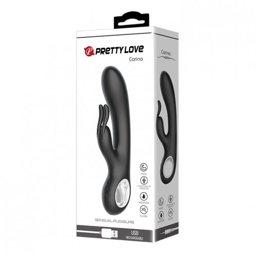 Перезаряжаемый вибратор Carina черный