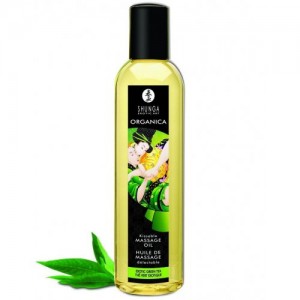 Массажное масло Shunga Organic Green Tea