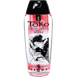 Гель-смазка на водной основе с ароматом вишни Shunga Toko Aroma Blazing Cherry 165 мл