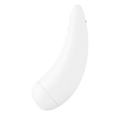 Вакуумно-волновой стимулятор Satisfyer Curvy 2+ White с дистанционном управлением