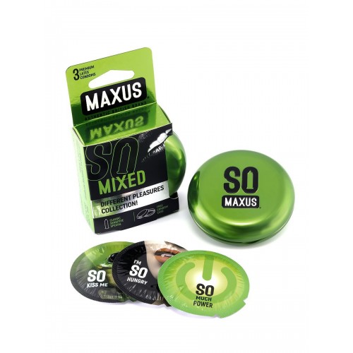 Презервативы Maxus Mixed №3 (набор)