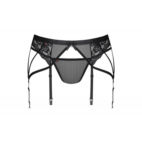 Пояс для чулок со стрепами и стринги S/M 42-44