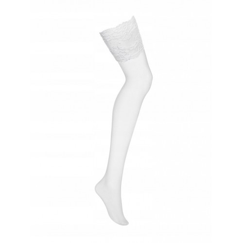 Белые чулки 810-STO-2 L/XL