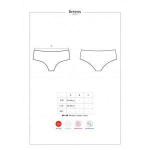 Трусики-шорты Behindy S/M (иной угол)