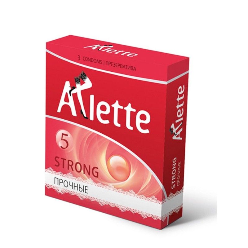 Презервативы Arlette №3, Strong Прочные 3 шт.