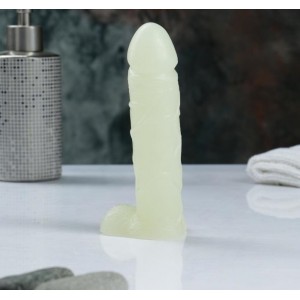 Светящееся мыло "Фаворит" жёлтое свечение, 200гр/16см (иной угол)