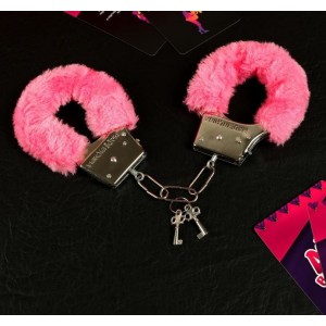 Эротический набор «Ахи-вздохи» с фантами, плёткой и наручниками (иной угол)