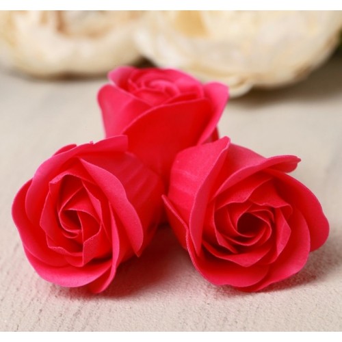 Набор "Тебе с любовью", мыльные розы 8 шт, соль для ванн 4 шт по 40 г.