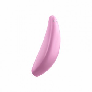 Вакуумно-волновой стимулятор Satisfyer Satisfyer Curvy 3+ с дистанционном управлением розовый