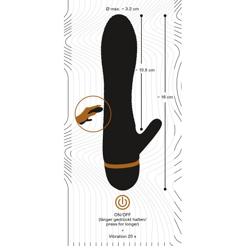 Вибратор Bendy Ripple Clit Vibrator