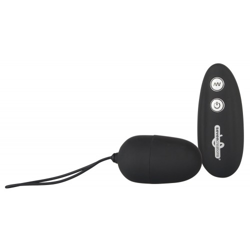 Виброяйцо с дистанционным управлением ULTRA SEVEN черное