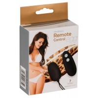 Виброяйцо с дистанционным управлением ULTRA SEVEN черное