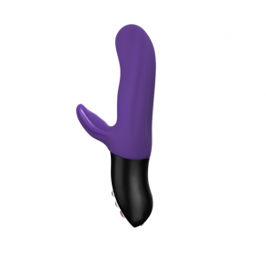 Возвратно-поступательный вибратор со стимуляцией клитора Fun Factory фиолетовый ОРИГИНАЛ  (иной угол)