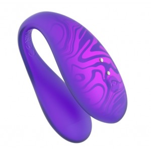 Парный вибромассажер с пультом Amovibe Tween+ с управлением через приложение (иной угол)