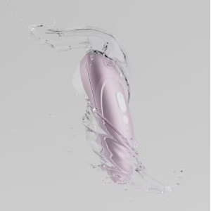 Перезаряжаемый пульсатор Womanizer PRO для бесконтактной стимуляции клитора, Германия (иной угол)